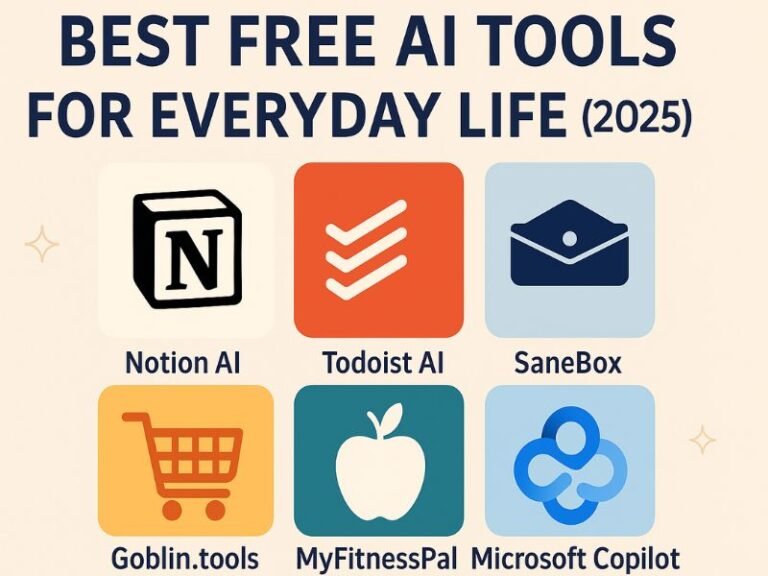 The Best Free AI Tools You Can Use Right Now for Everyday Life