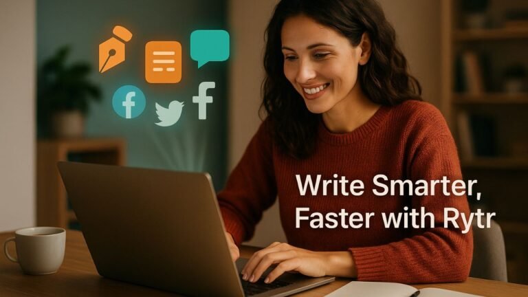 rytr, write smarter and faster with ai