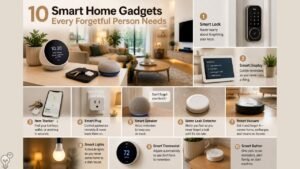 10 smart home gadgets every forgetful person needs