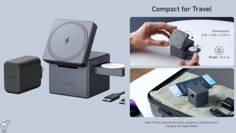 anker maggo wireless charging station