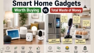 smart home gadgets worth buying vs. total waste of money