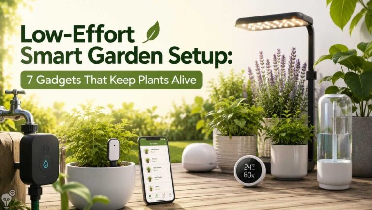 Low-Effort Smart Garden Setup 7 Gadgets That Keep Plants Alive
