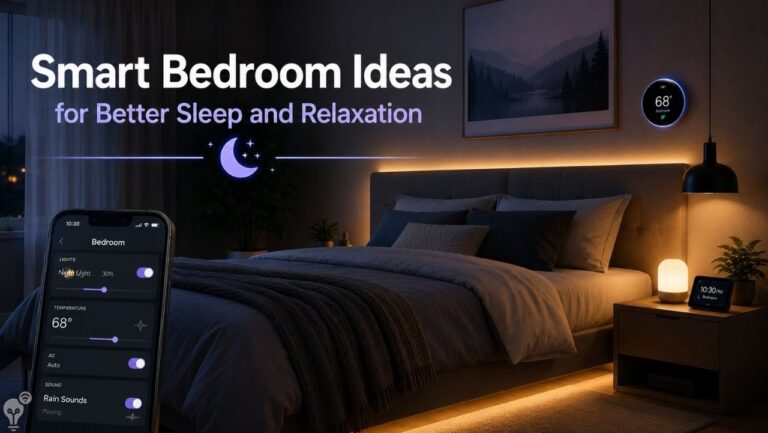 Smart Bedroom Ideas for Better Sleep and Relaxation