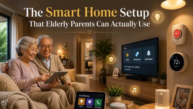 The Smart Home Setup That Elderly Parents Can Actually Use