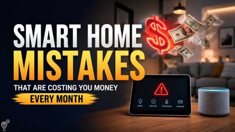 Smart Home Mistakes That Are Costing You Money Every Month