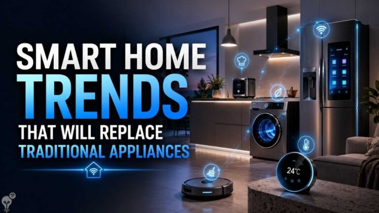 Smart Home Trends That Will Replace Traditional Appliances
