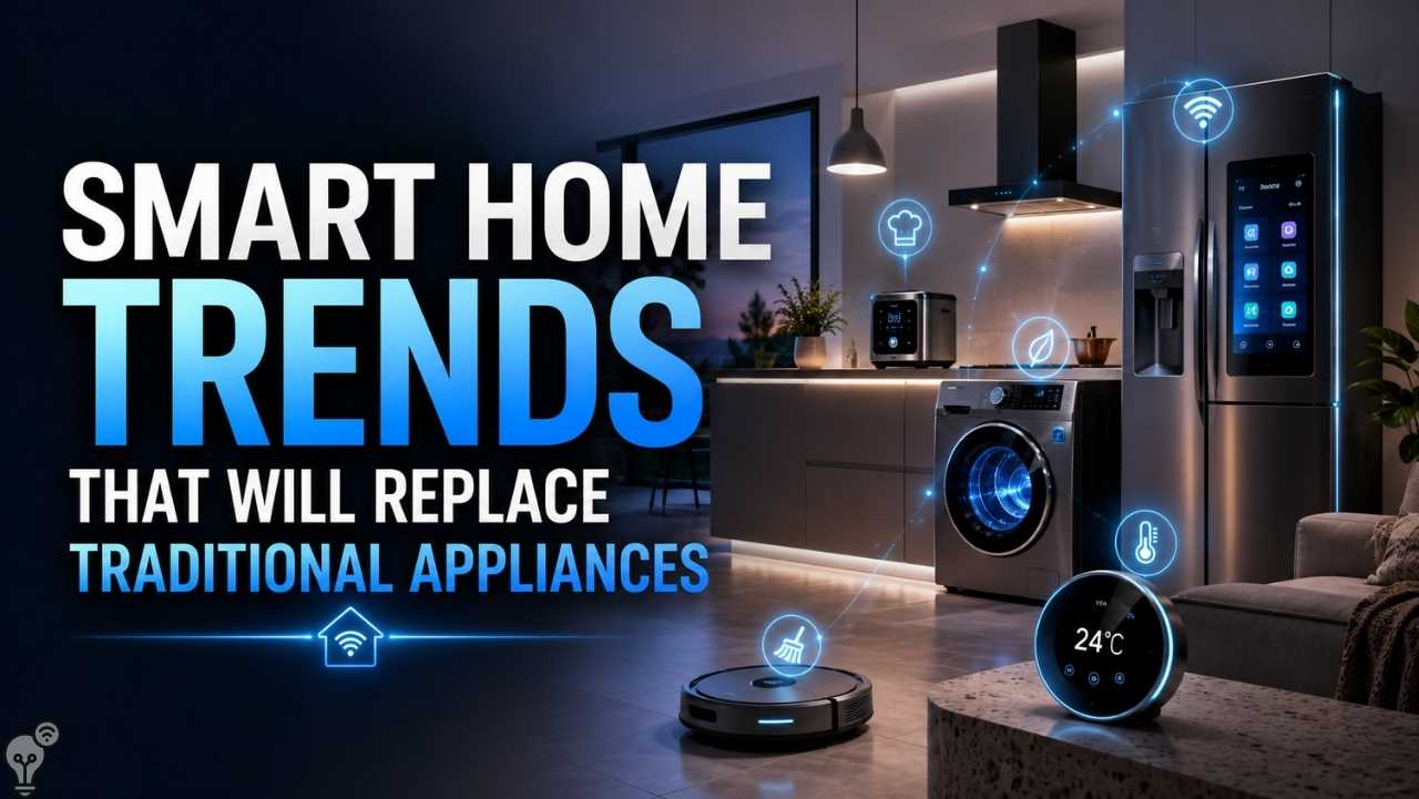 Smart Home Trends That Will Replace Traditional Appliances