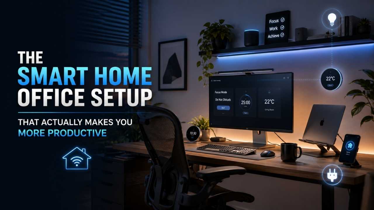 The Smart Home Office Setup That Actually Makes You More Productive